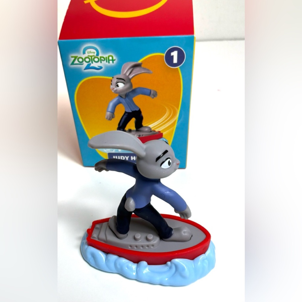 Zootopia 2 Judy Hopps McDonalds Happy Meal Toy NEW